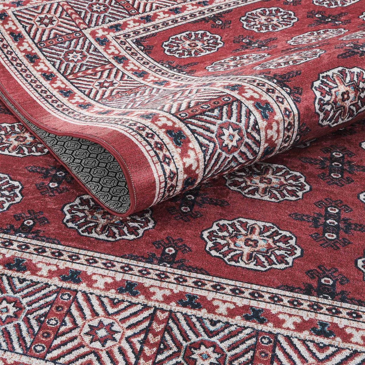 Tapis d'orient au motif oriental, style kilim, RAGA