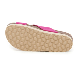 SANDALO CON ZEPPA BILLOWY ROSA