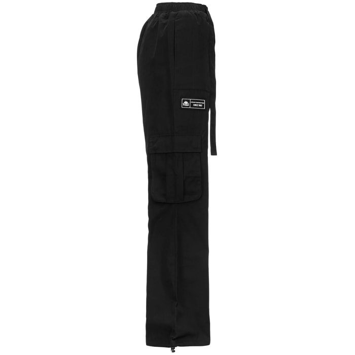 Kappa - Pantaloni Donna Nero - AUTHENTIC TECH MARGOT
