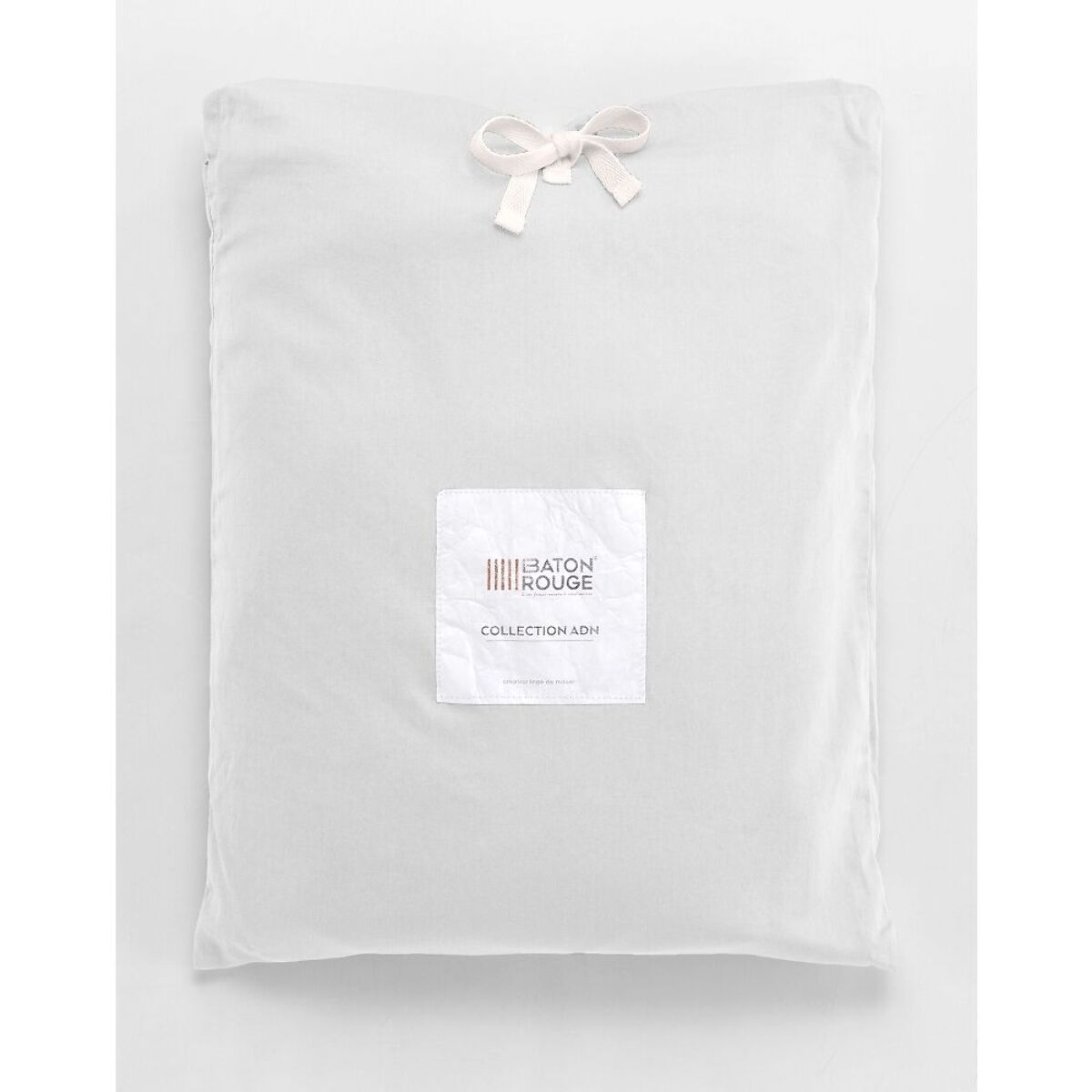 Paire de Taies D'oreiller 100% Satin De Coton 105 Fils Blanc