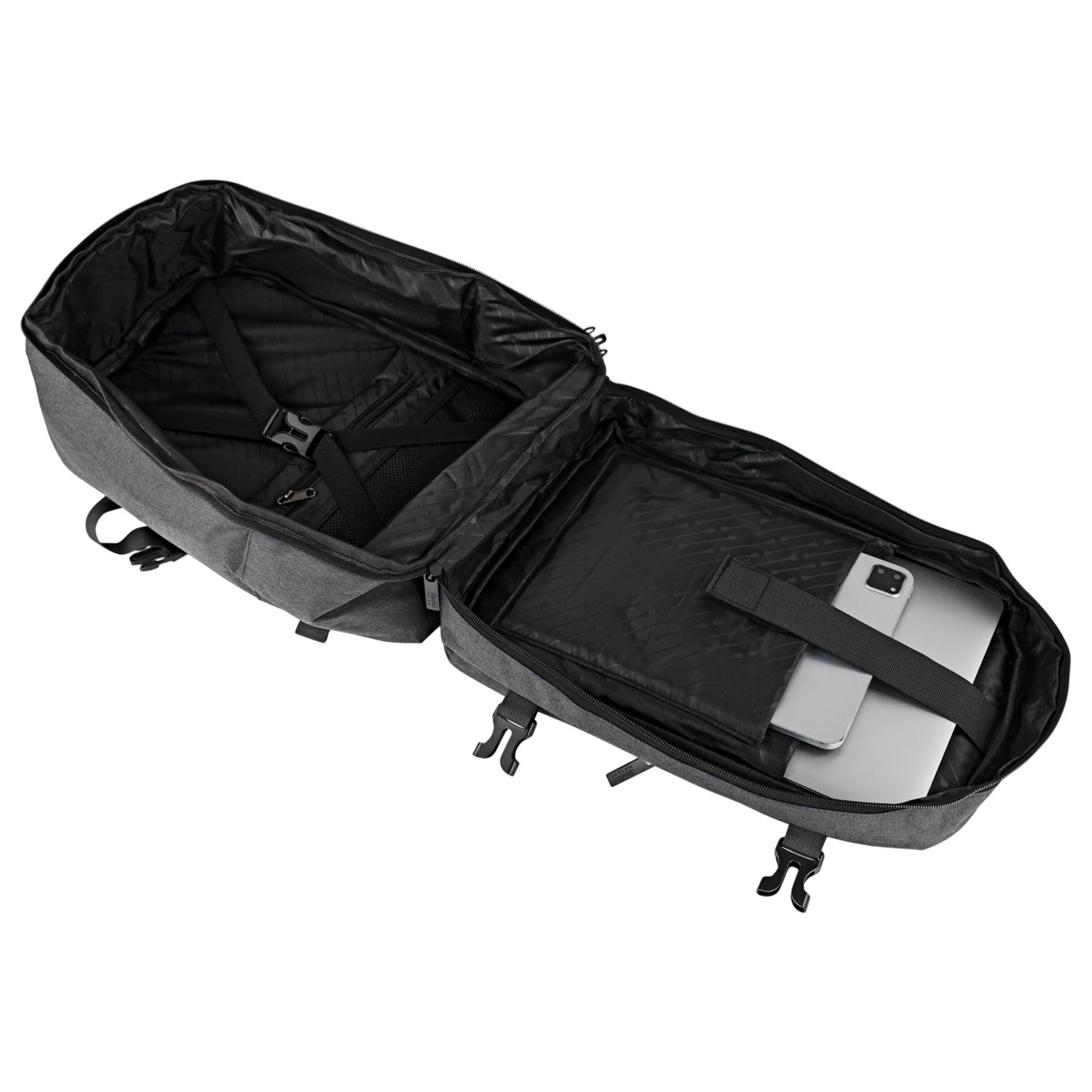 Mochila Viaje Cabina Jaslen Leeds Gris