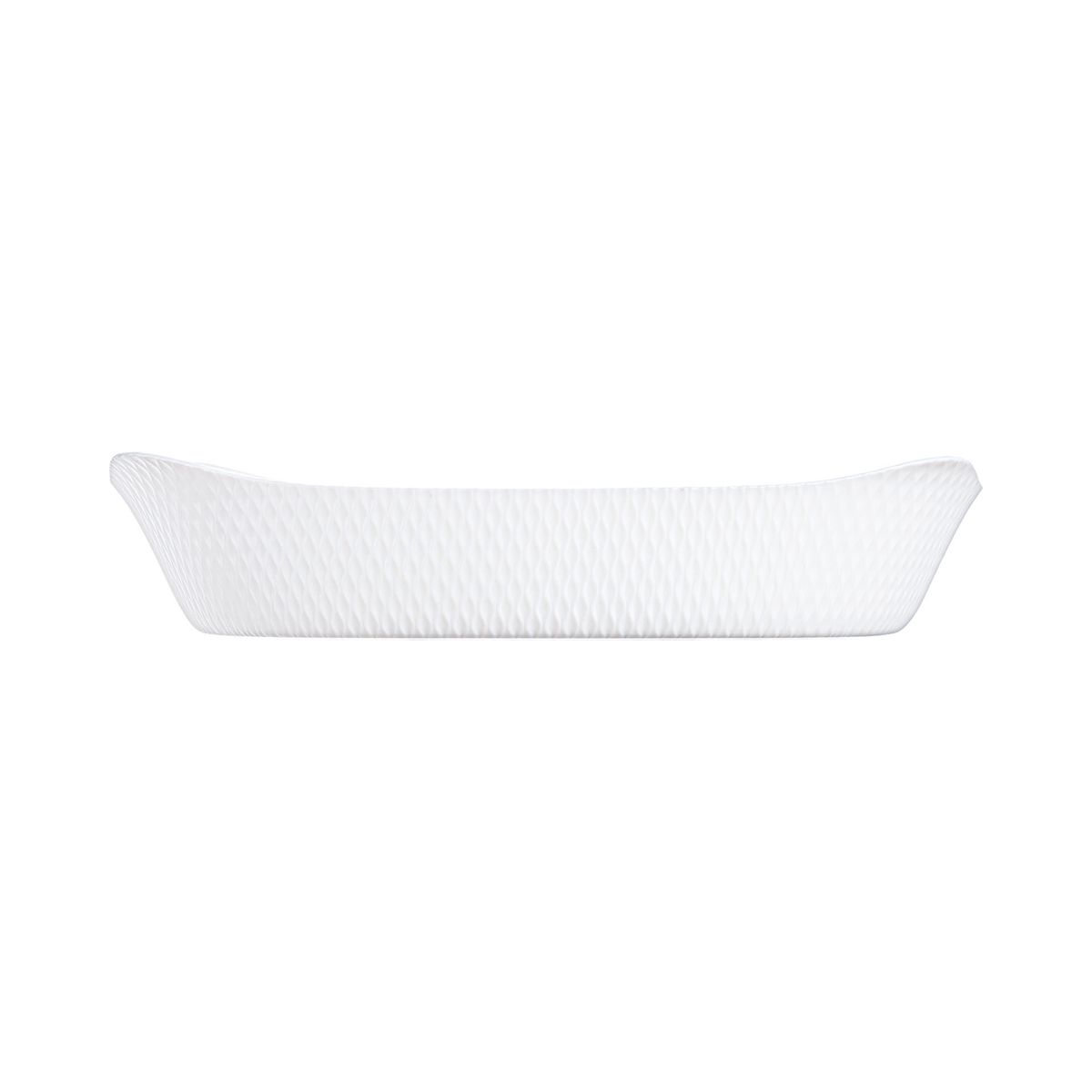 Fuente de horno blanca 34 x 25 cm Smart Cuisine Wavy - Luminarc