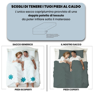 PARURE COPRIPIUMINO WATER WASHED MATRIMONIALE