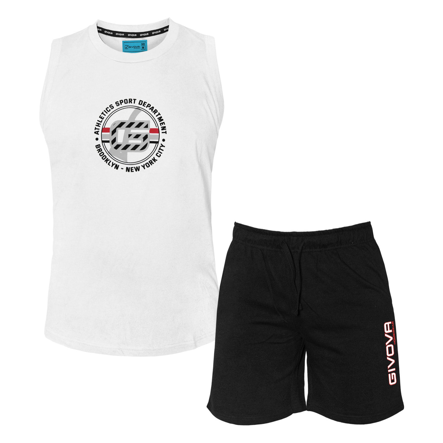 Completo Homewear Uomo Smanicato GIVOVA Cotone