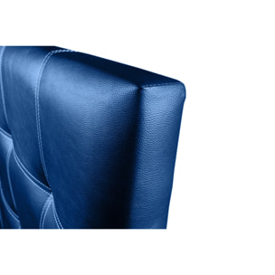 Cabecero Iris Polipiel Azul 130