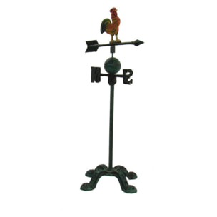 Segnavento gallo cm26,5x18h56,5