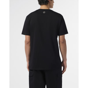 PHILIPP PLEIN Round Neck T-Shirt Logo Hexagon