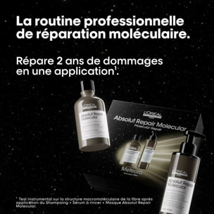 Absolut Repair Molecular - Coffret Shampooing 300 ml + Sérum à Rincer 250 ml