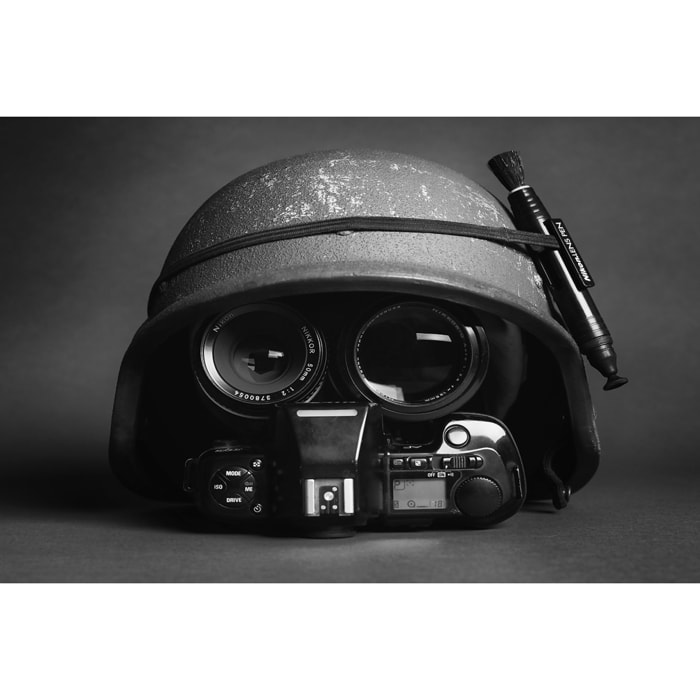 Tableau reporter de guerre Tableau plexiglas