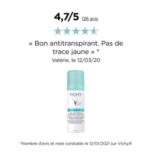 Déodorant 48h - Spray Anti-Transpirant & Anti-Traces 125 ml