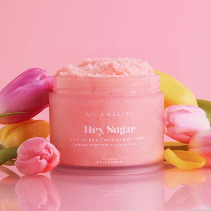 Hey, Sugar All Natural Body Scrub - Flowers For Mom - Gommage corps