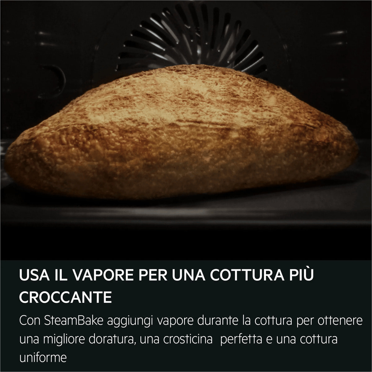 AEG Horno multifunción Serie 5000 SurroundCook con SteamBake con Display LED Explore V5PBA521AB