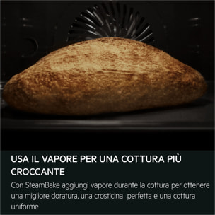 AEG Horno multifunción Serie 5000 SurroundCook con SteamBake con Display LED Explore V5PBA521AB