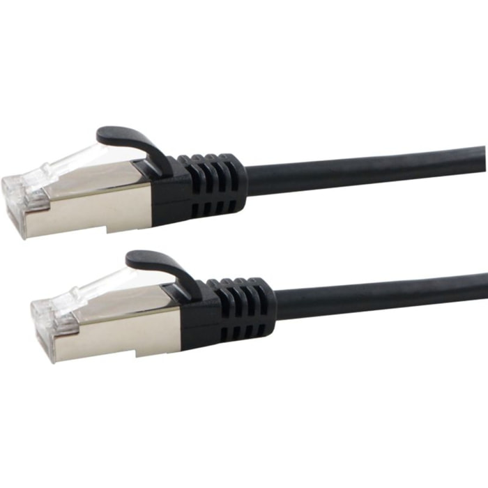 Câble Ethernet ESSENTIELB RJ45 5M Droit CAT6E noir