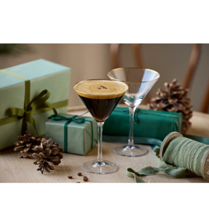 Verre à martini Palermo Gold