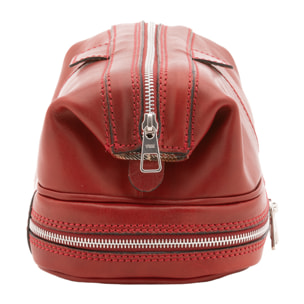 Pochette  unisex In Vera pelle Made in Italy 25x18x16 cm