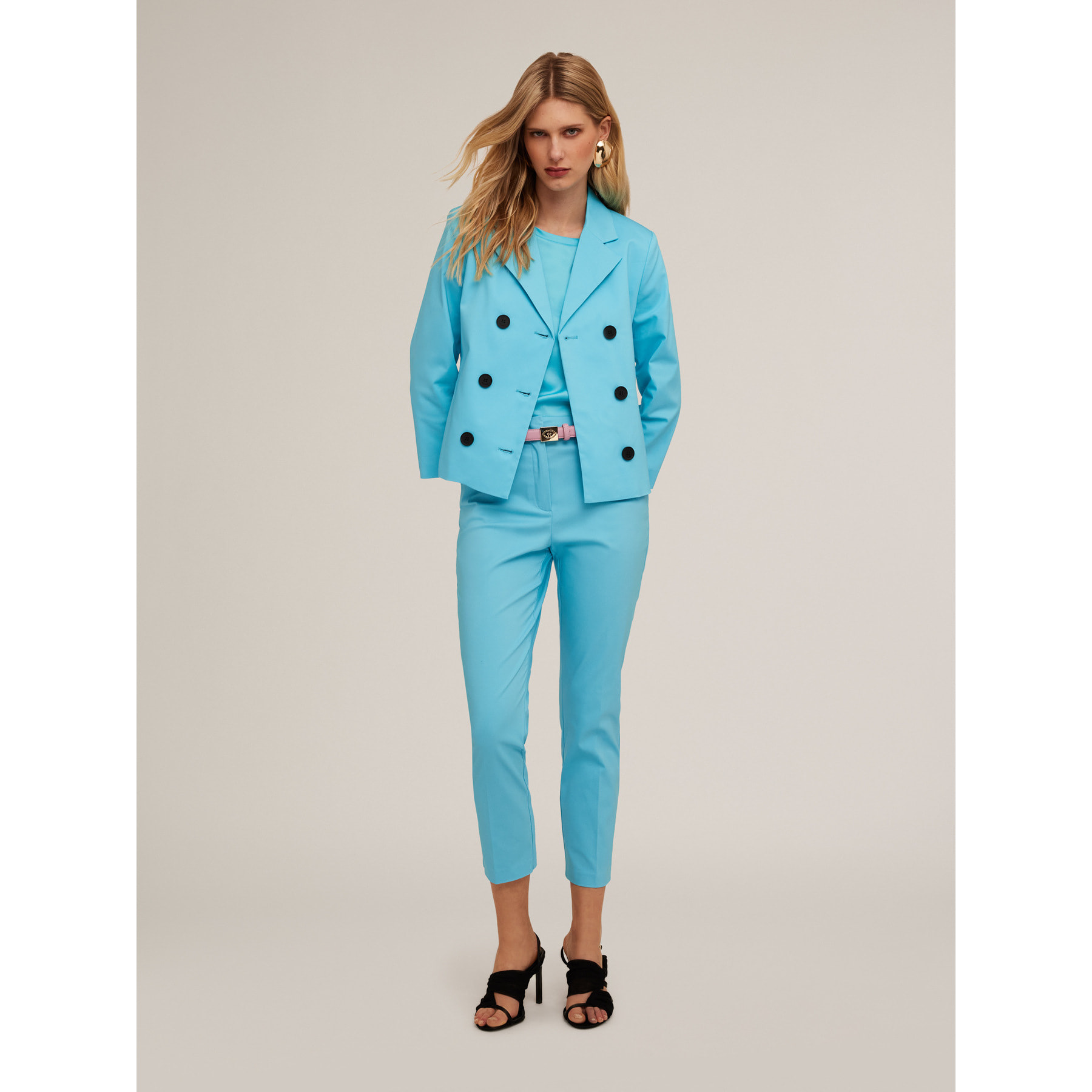 Motivi - Chaqueta de traje cruzada - Light - blue