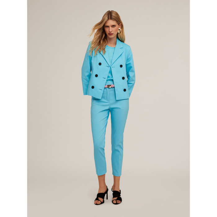 Motivi - Chaqueta de traje cruzada - Light - blue