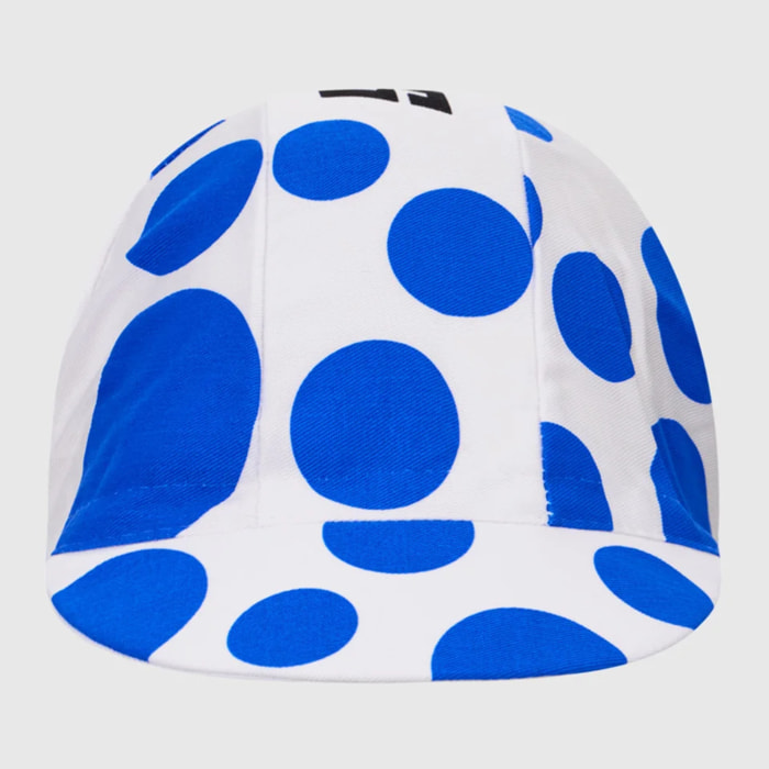 La Vuelta Polka Dot Jersey Cycling Cap - Bluette - Bluette
