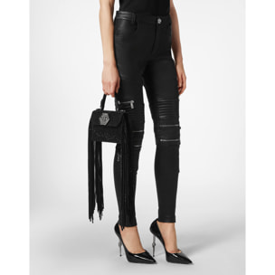 PHILIPP PLEIN Borsa con maniglia SUPERHEROINE