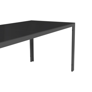 Table minorca - Gris anthracite