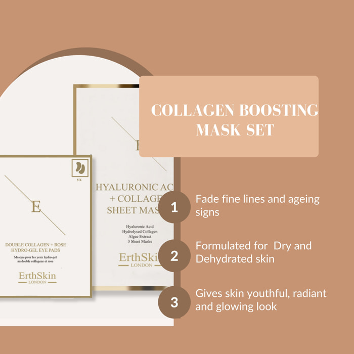 Set de cuidado de ojos con doble colágeno