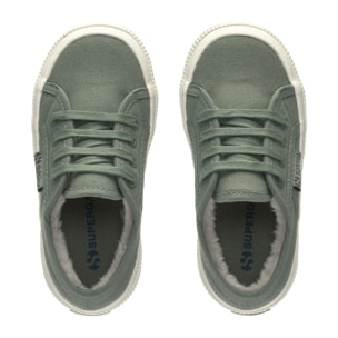 Le Superga Bambino/A Verde 2750 KIDS WATERPROOF COTTON