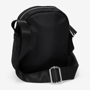 Bolso bandolera negro para móvil
