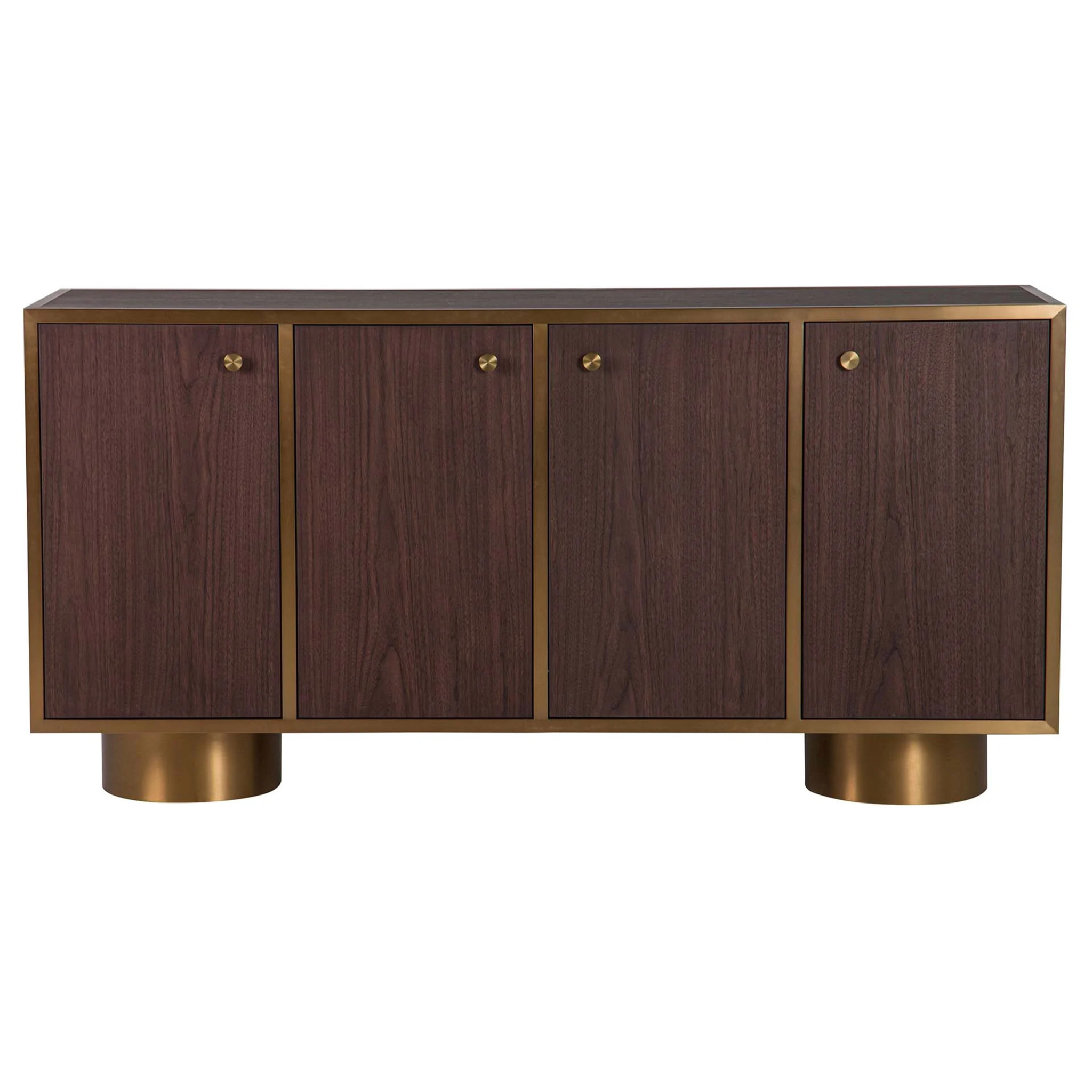 Aparador Mdf Aceron Inoxidable Noblesse 180x50x90cm