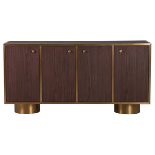 Aparador Mdf Aceron Inoxidable Noblesse 180x50x90cm