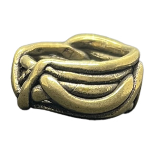 Anillo "Anidado" en dorado