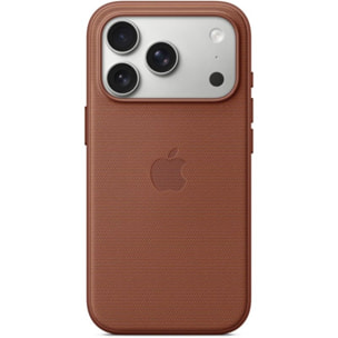 Coque APPLE iPhone 17 Pro MagSafe tissage Sienne