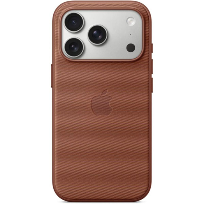 Coque APPLE iPhone 17 Pro MagSafe tissage Sienne
