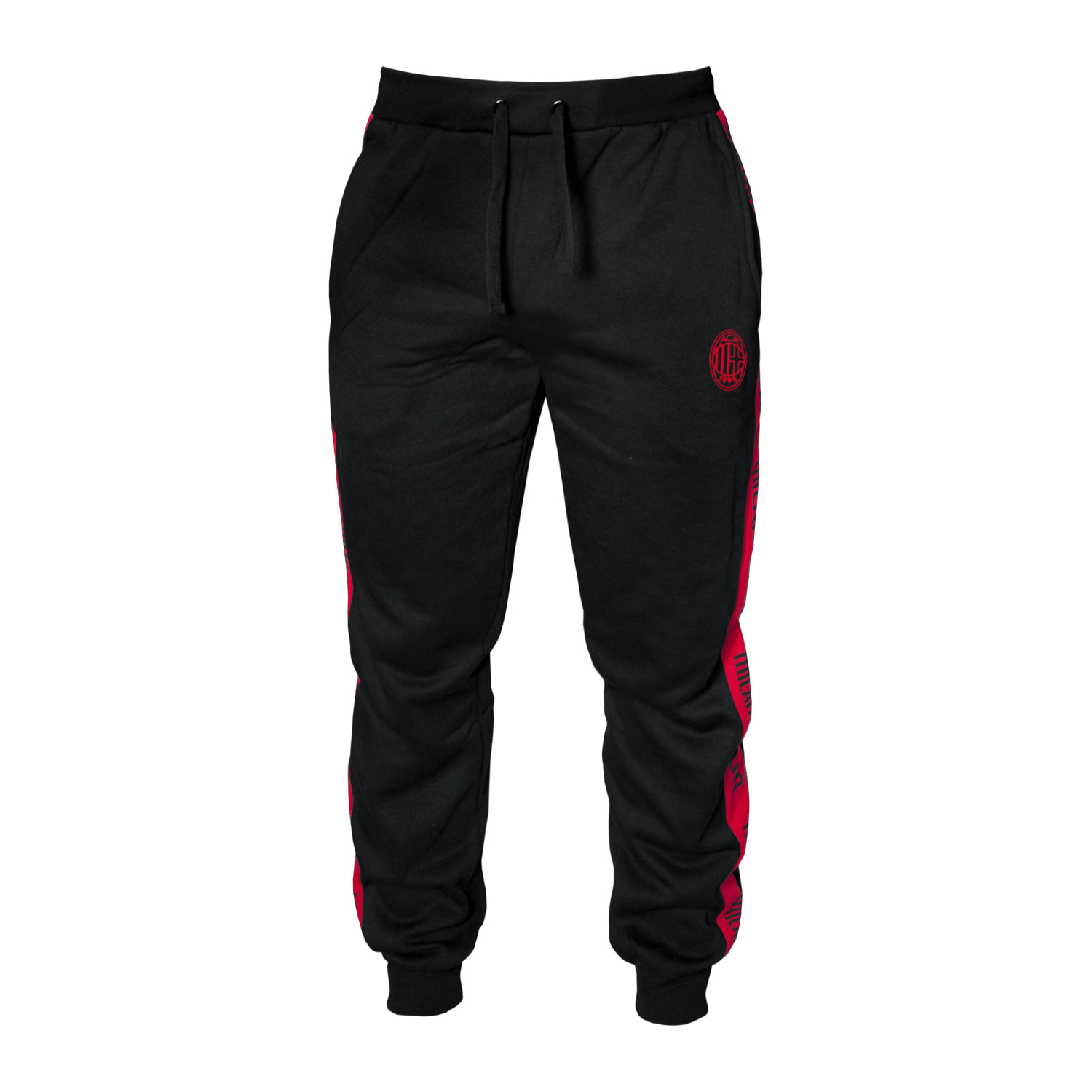 Pantalone Uomo MILAN Prodotto Ufficiale Cotone Felpato