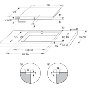 Table induction HISENSE I6456CB