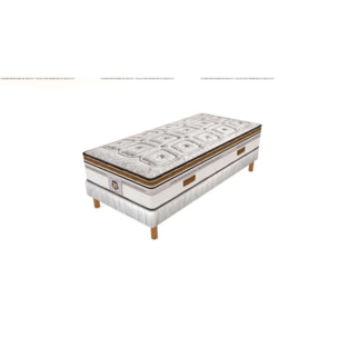 ENSEMBLE Renaissance - Matelas 1 Place + 1 Sommier