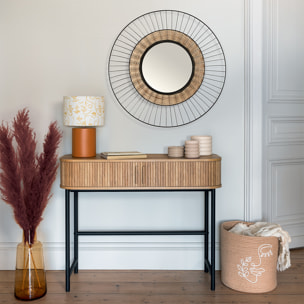 Console 2 portes "Colva" - naturel