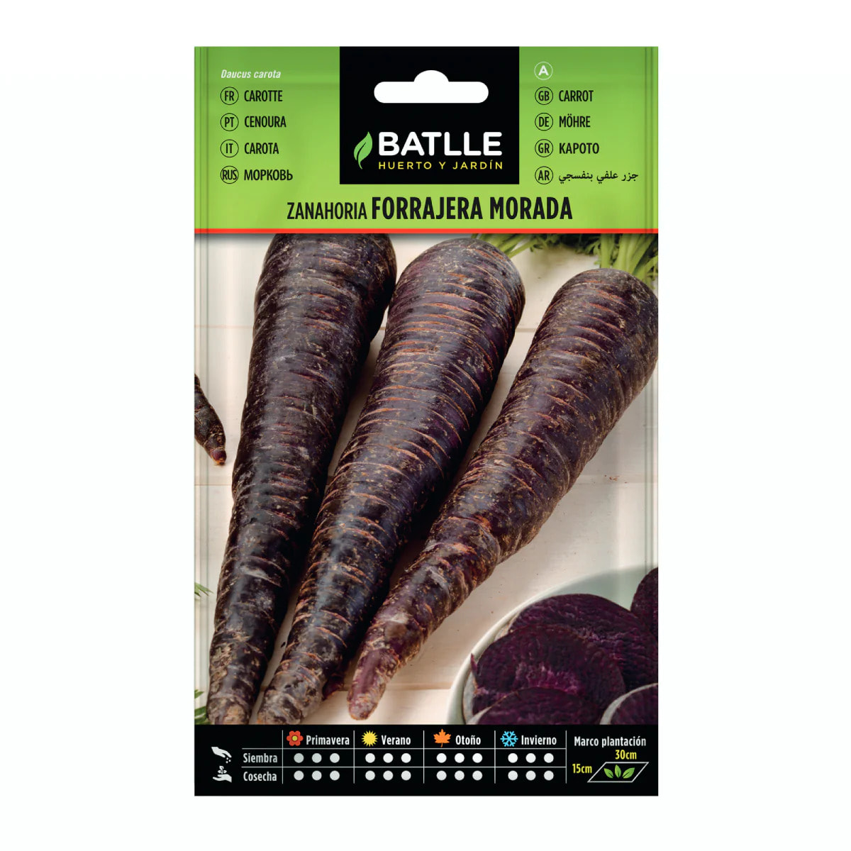 Semillas de Zanahoria Morada Batlle