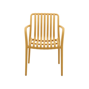 Fauteuil de jardin plastique (lot de 4) AGATHE FAUTEUILS