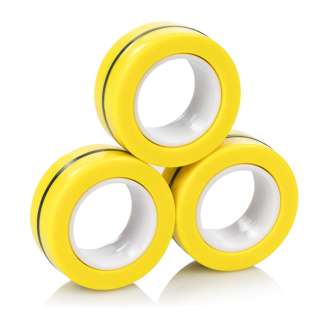 Magnetic Fidget Rings, anillos magnéticos. Juguete antiestrés, ansiedad, concentración.