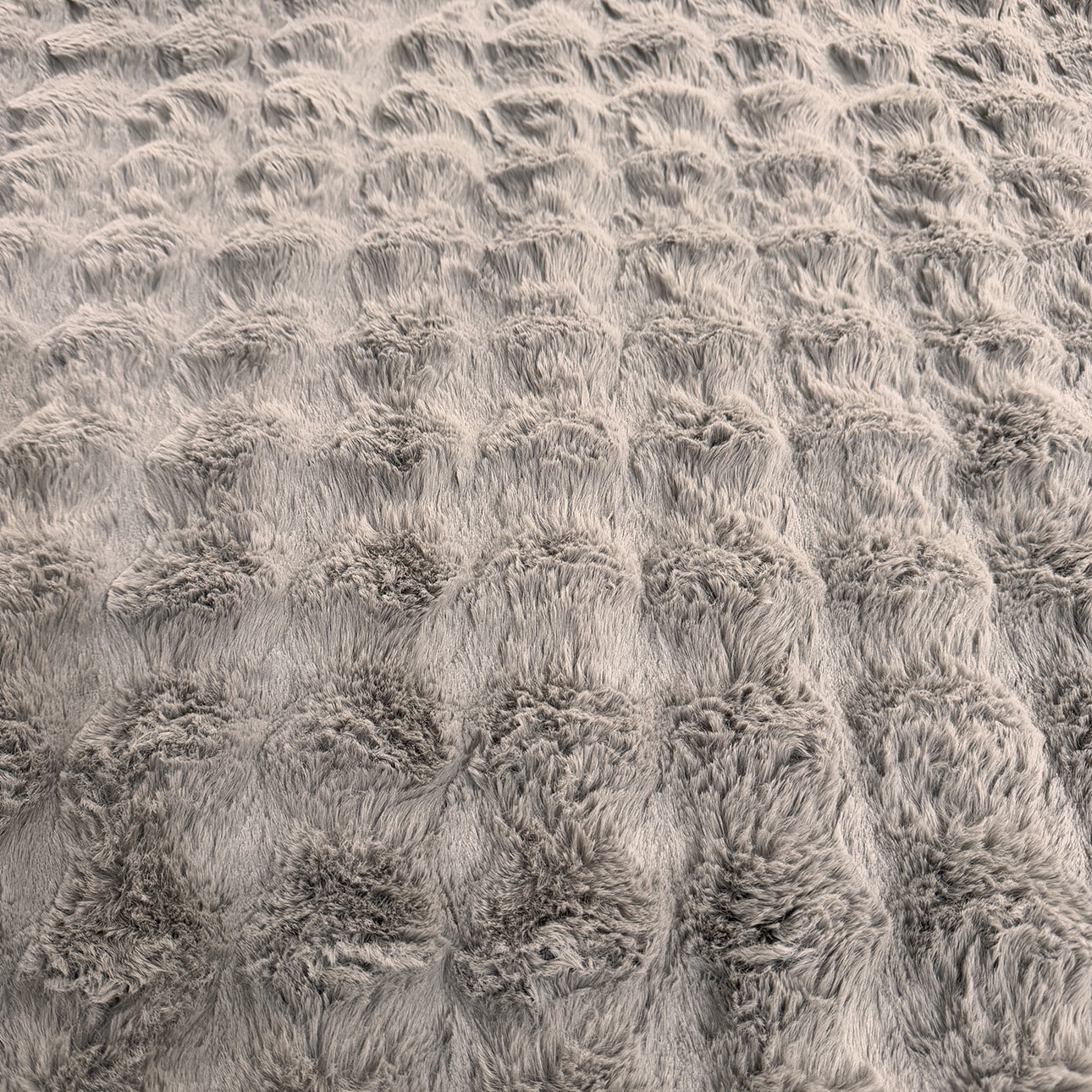 BUBBLE - Tapis doux anthracite