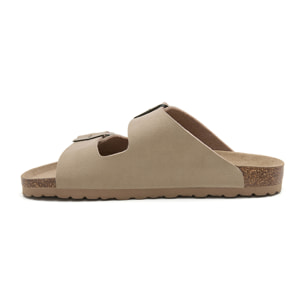 SANDALIA BABUNKERS MARRON