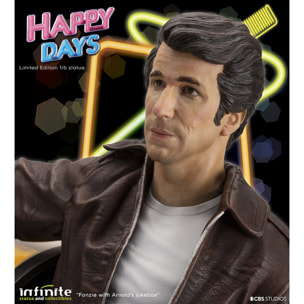 Fonzie Happy Days O&r 1/6 Resin Statua Statua Infinite Statua