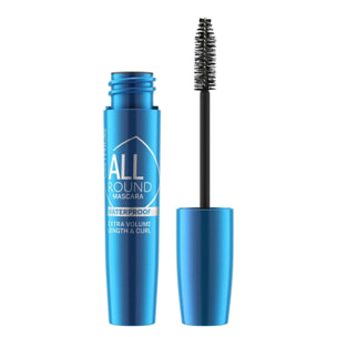 Allround Mascara - Mascara Volume Longueur et Courbure Waterproof 12 ml