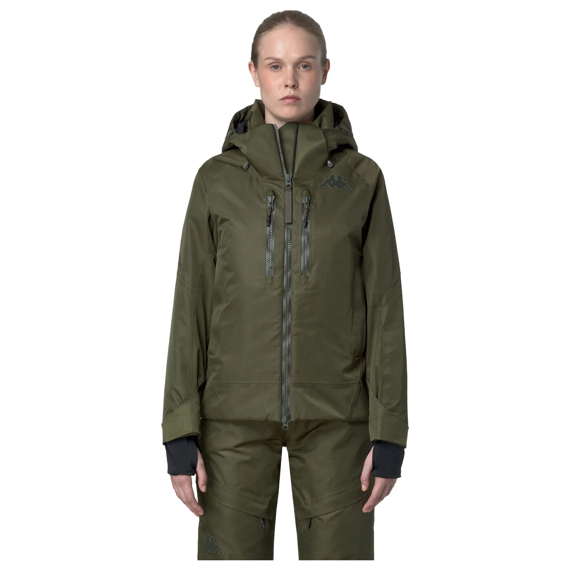 Giacche Kappa Donna 6Cento 604R Verde