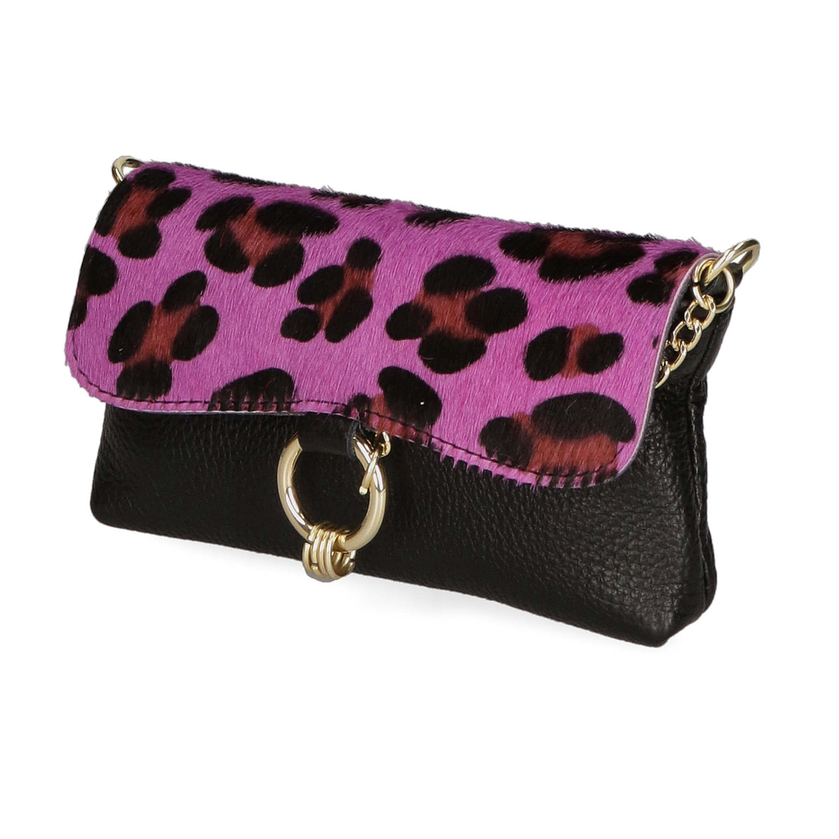 Pochette da Donna Alda in Vera Pelle Made in Italy 10x18x5 cm