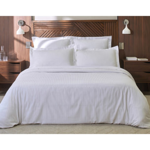 Lot de deux taie d'oreiller 100% satin coton amboise