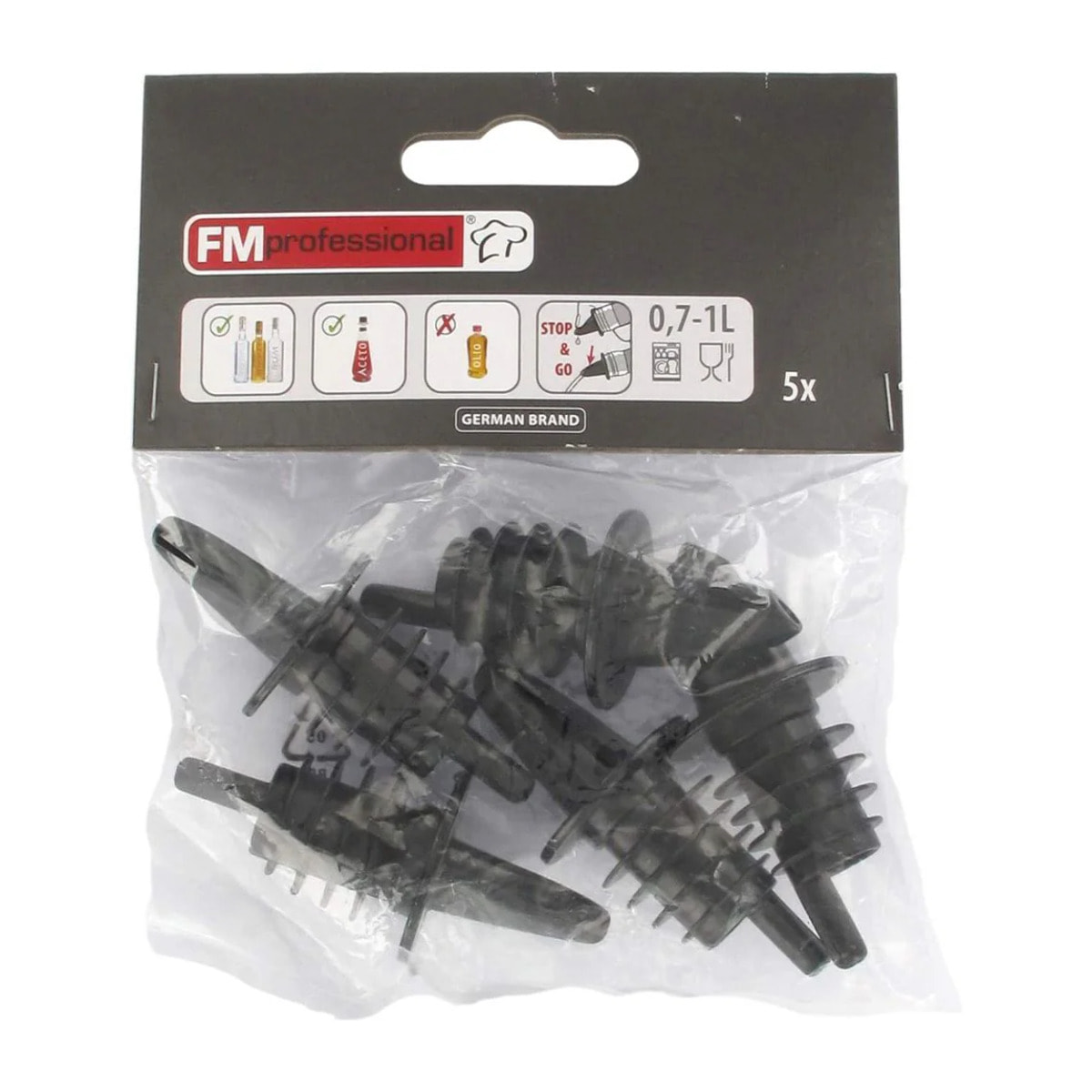 Lot de 5 bouchons verseurs FM Professional