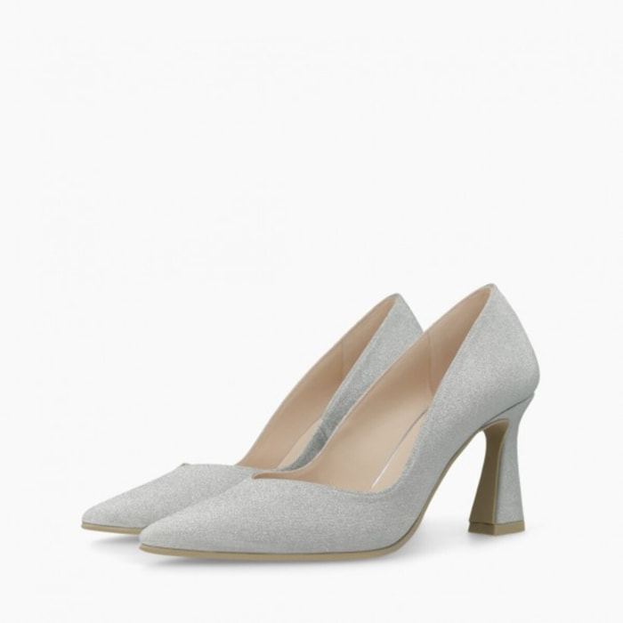 ZAPATOS DE SALÓN PLATA RALINA-TE