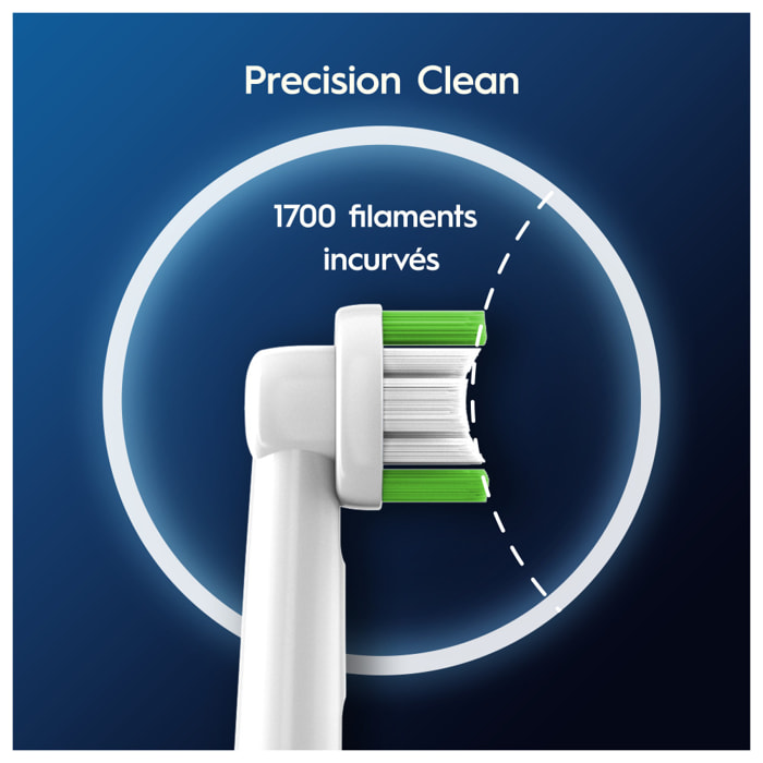 Oral-B Pro Precision Clean - 8 Brossettes